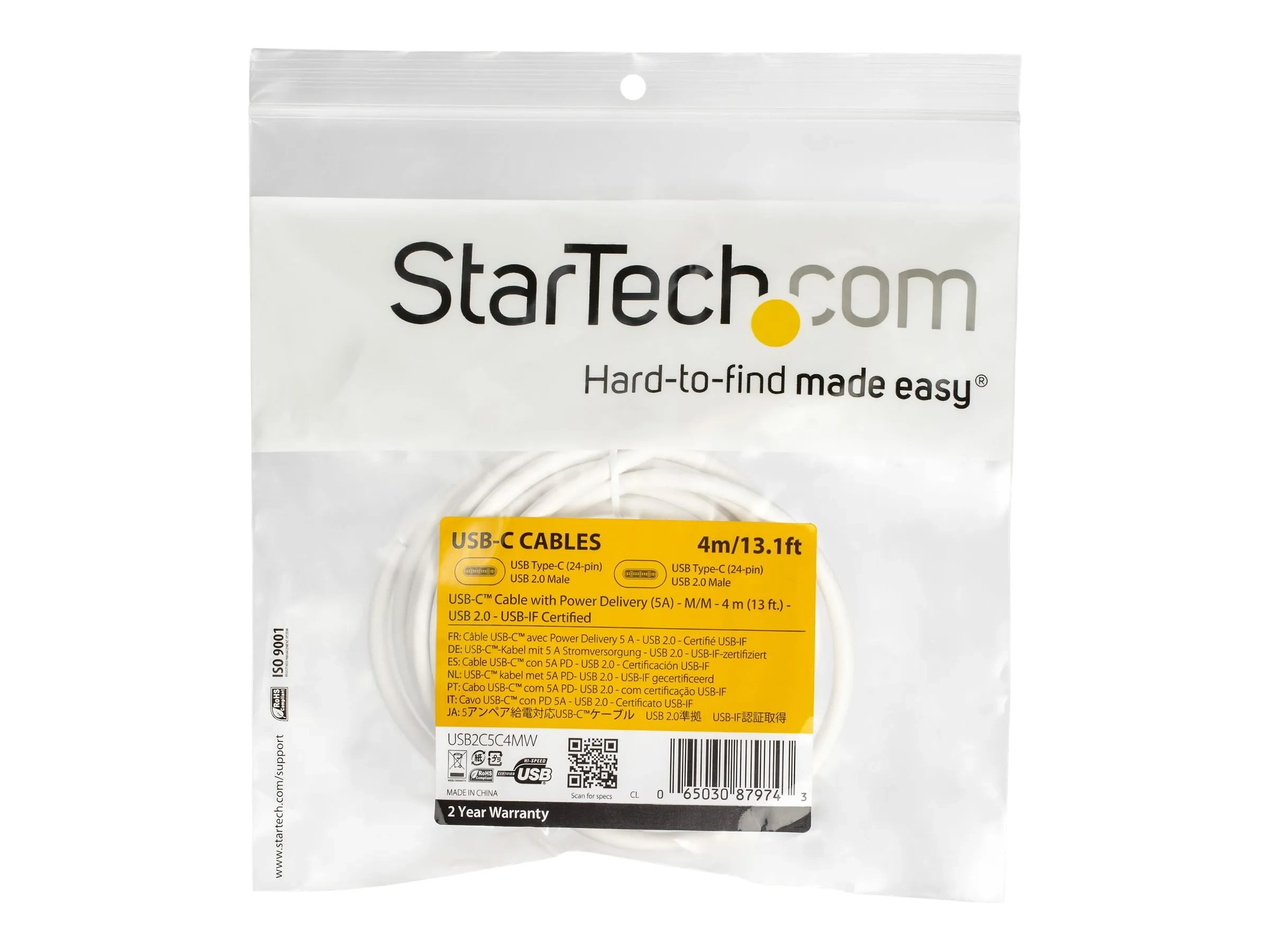 StarTech.com Câble USB