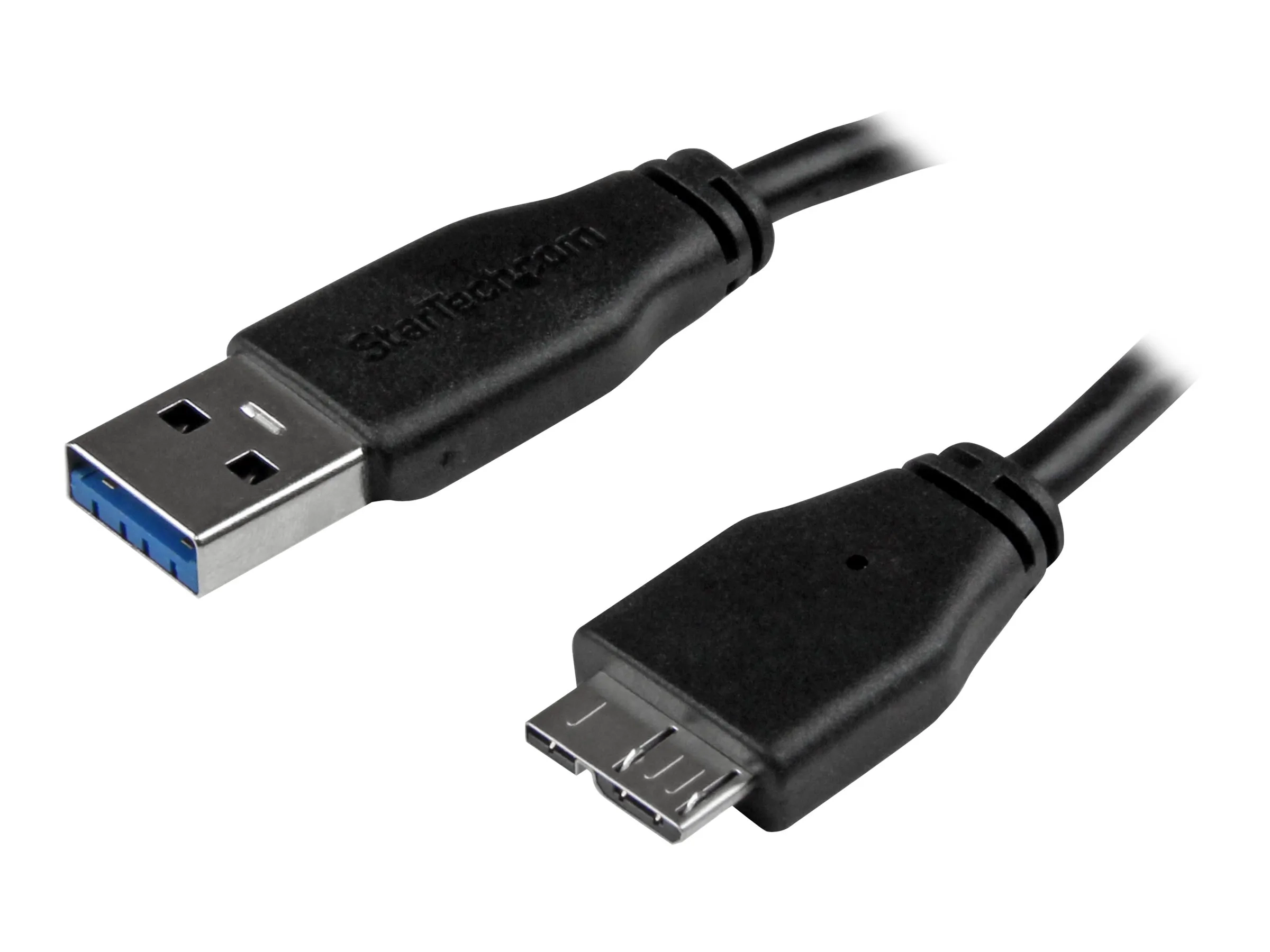 StarTech.com Câble SuperSpeed USB 3.0 slim et court A vers Micro B de 15 cm