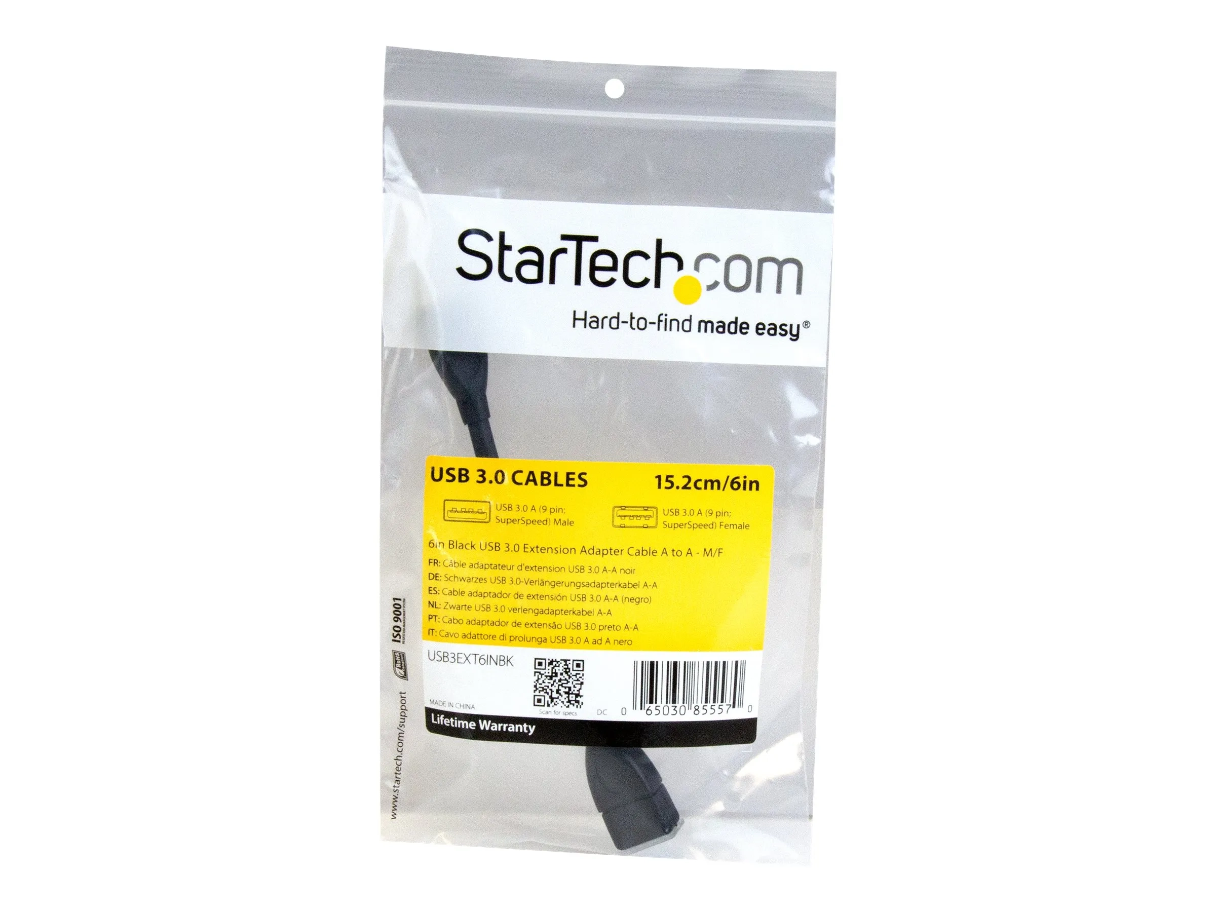 StarTech.com Câble d'extension USB 3.0 de 15cm