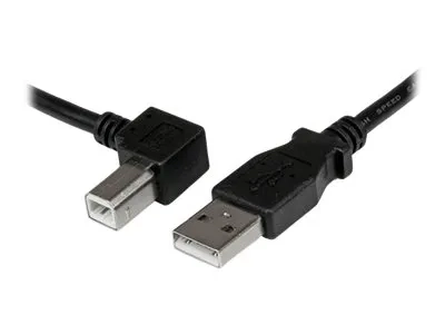 StarTech.com Câble USB 2.0 Type A vers USB Type B Coudé à Gauche Mâle / Mâle