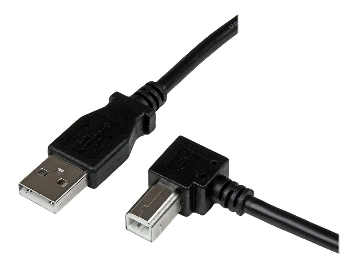 StarTech.com Câble USB 2.0 Type A vers USB Type B Coudé à droite Mâle / Mâle