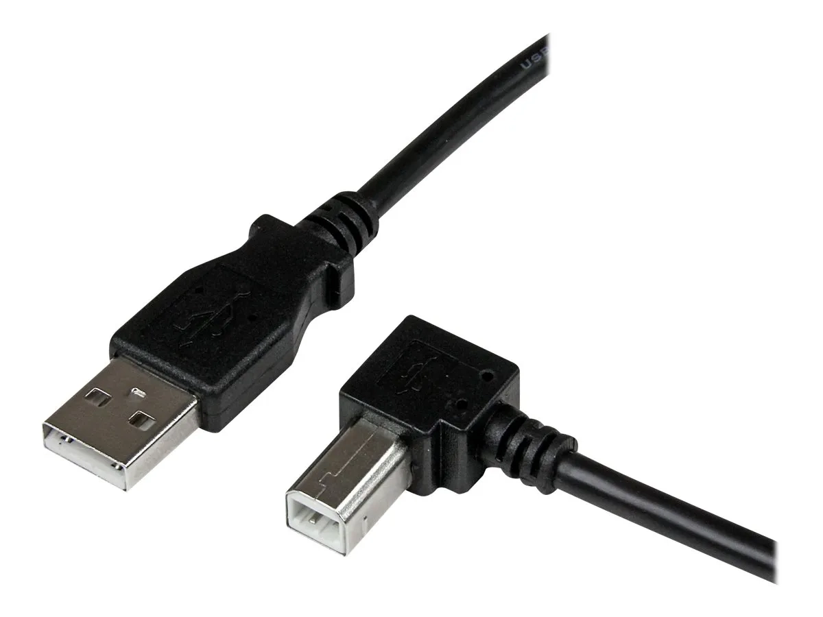 StarTech.com Câble USB 2.0 Type A vers USB Type B Coudé à droite Mâle / Mâle