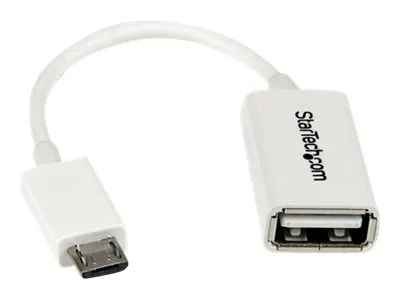 StarTech.com Câble adaptateur Micro USB vers USB Host OTG de 12cm