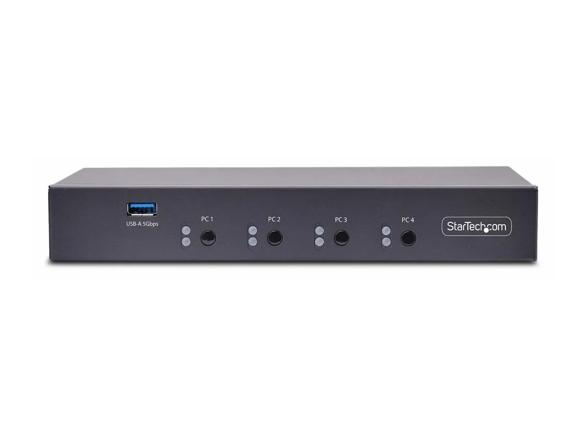 StarTech.com Switch KM à 4 Ports, Commutation de la Souris/Switch USB 3.0
