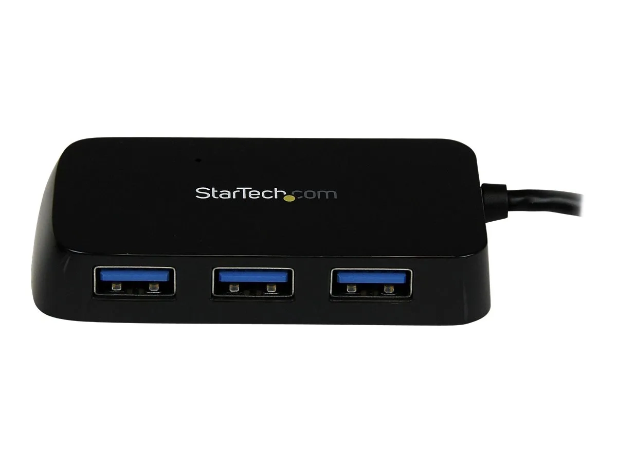 StarTech.com Hub USB 3.0 à 4 ports avec câble intégré