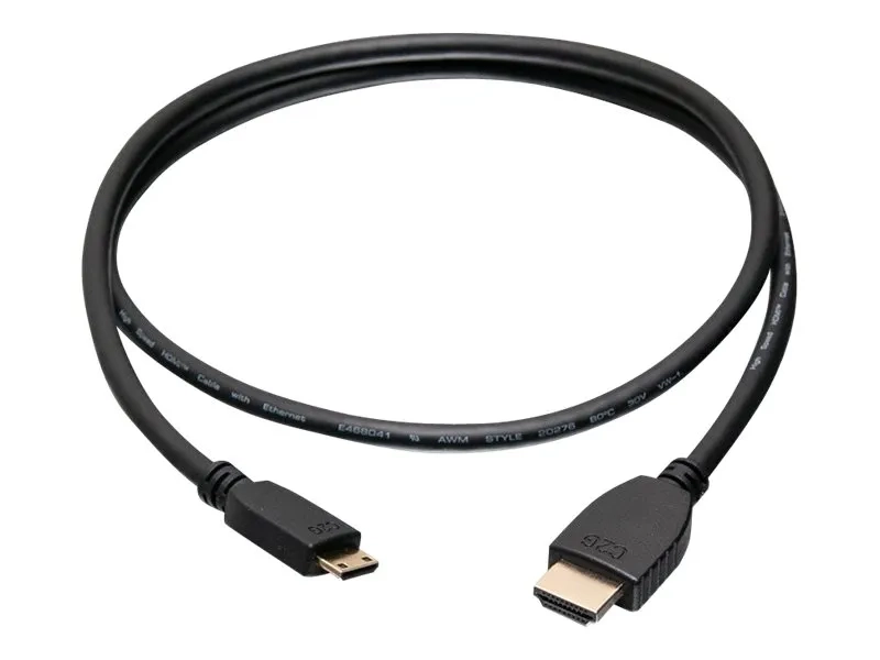 C2G 10ft 4K HDMI to HDMI Mini Cable with Ethernet