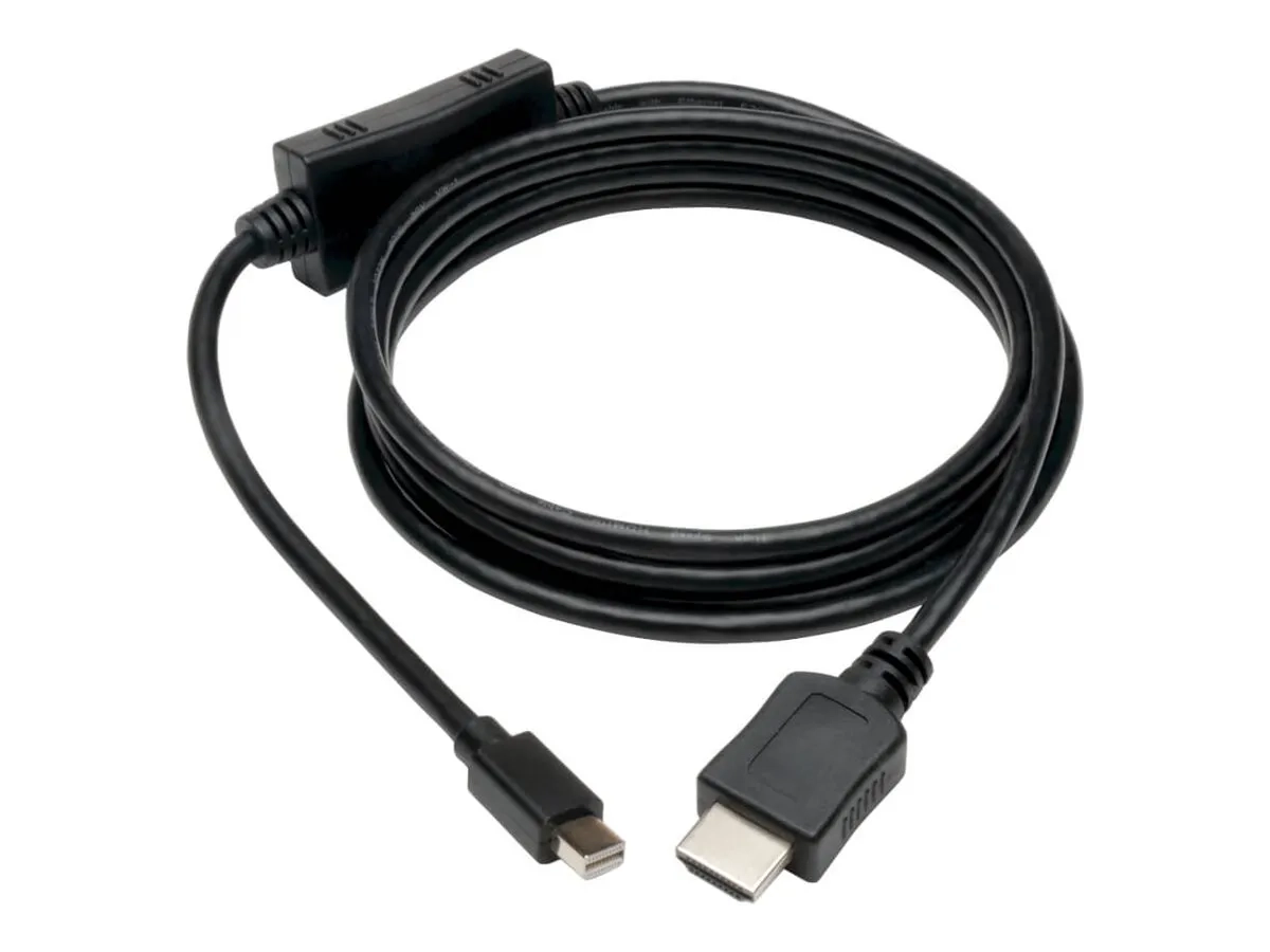 Eaton Tripp Lite Series Mini DisplayPort to HDMI Active Adapter Cable (M/M), 1080p, 6 ft. (1.8 m)