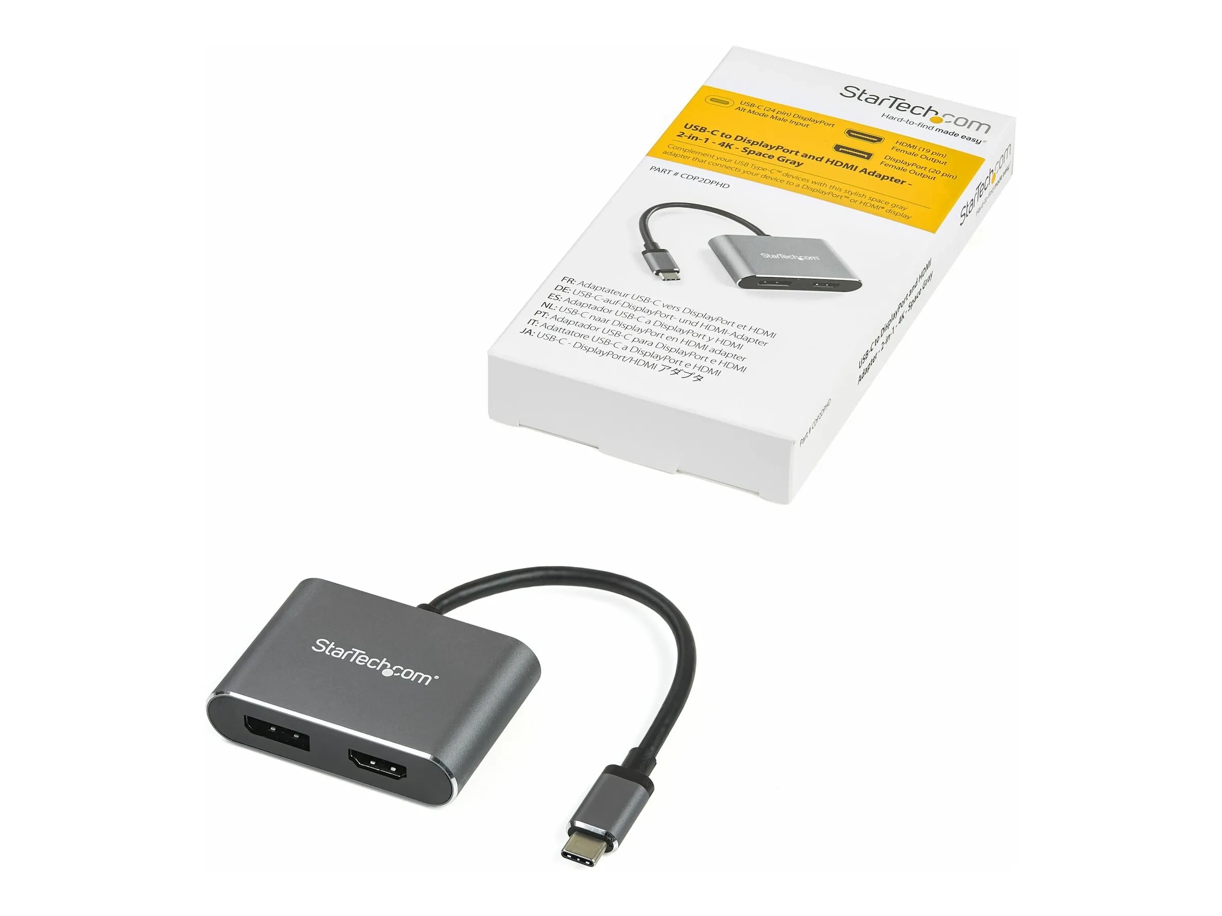 StarTech.com CDP2DPHD Adaptateur multiport USB