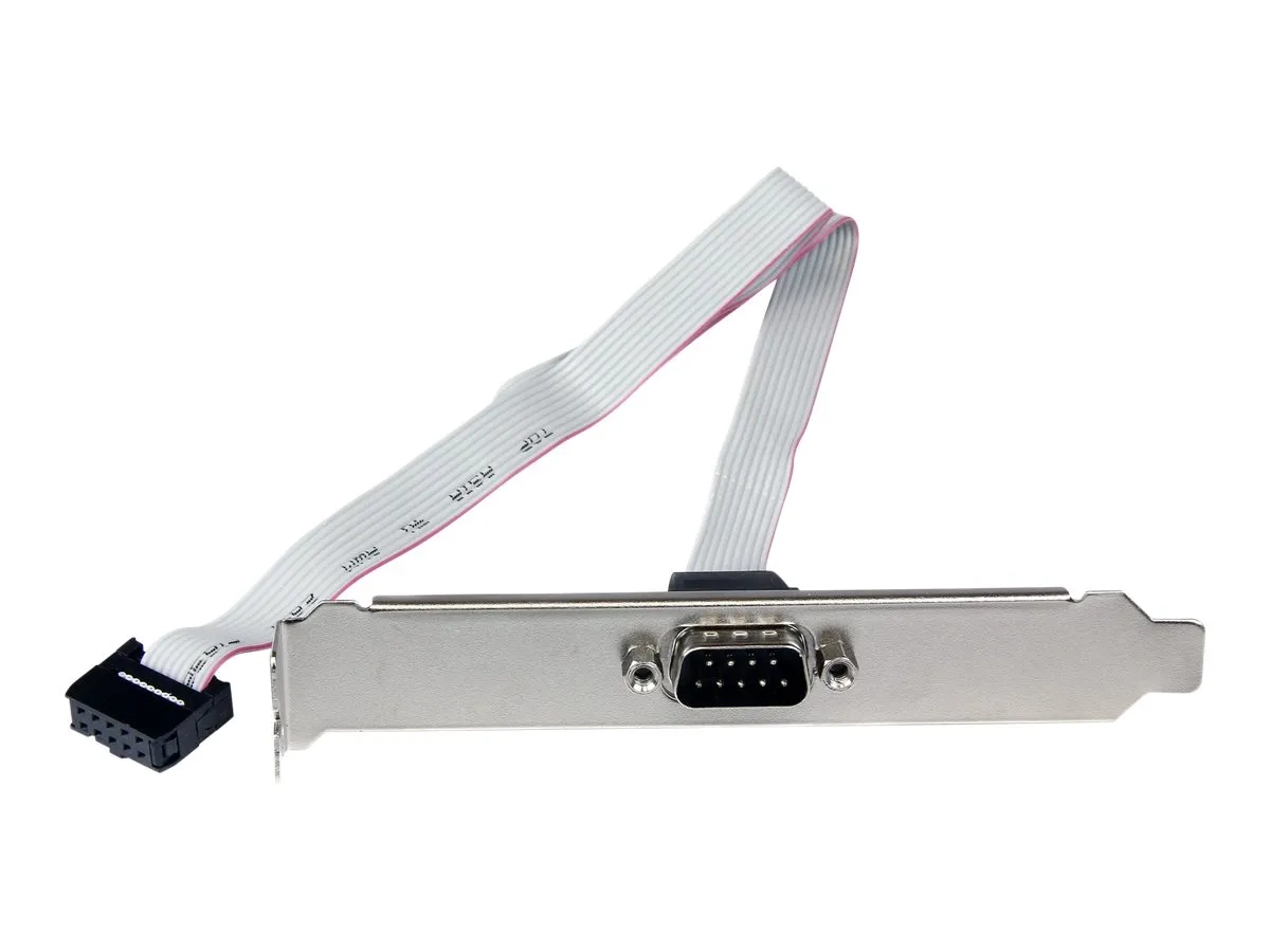 StarTech.com Plaque 40 cm série mâle 9 broches vers connecteur interne de carte mère 10 broches