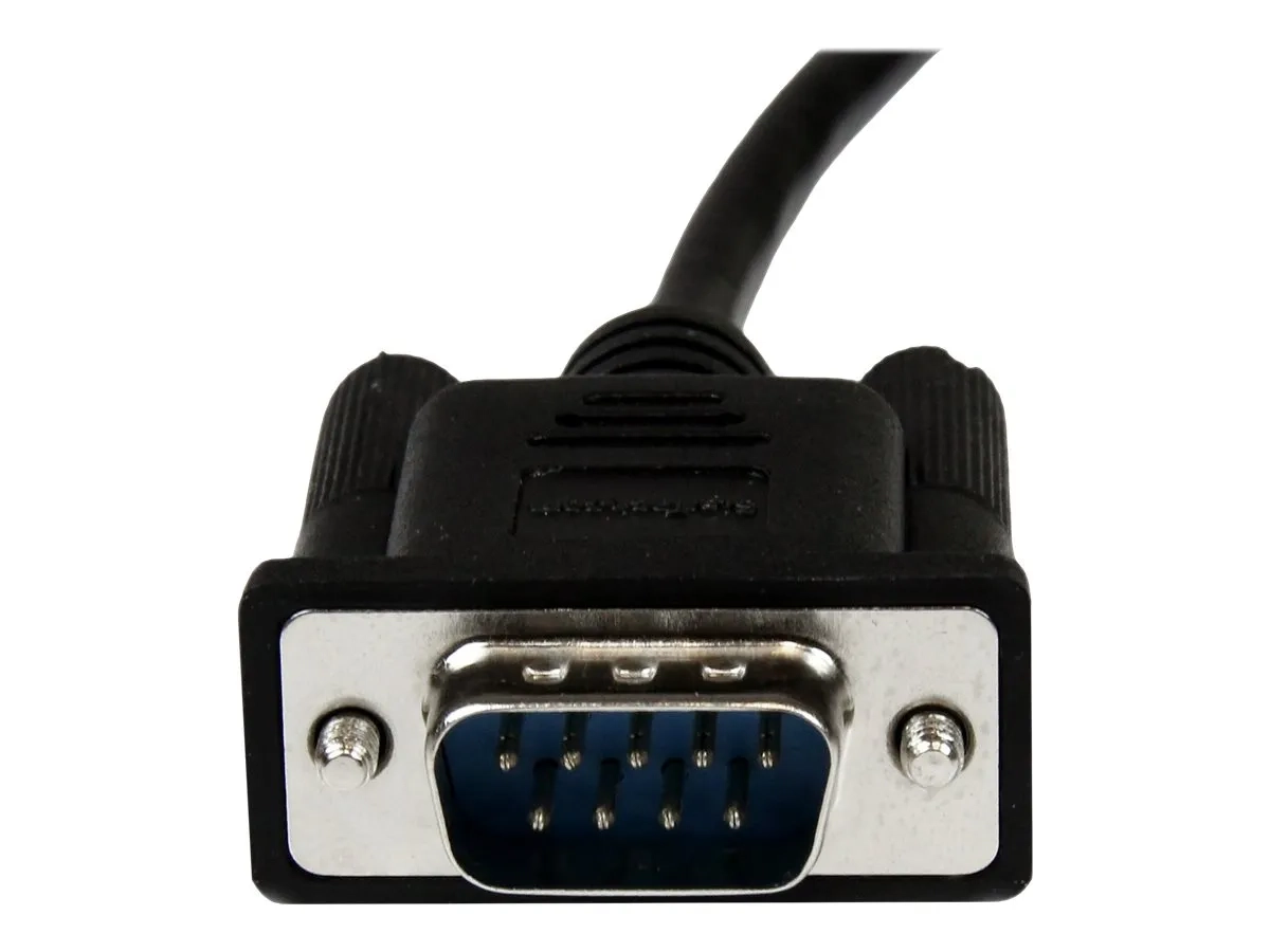 StarTech.com Câble Null Modem Croisé Série RS232 DB9  1 m