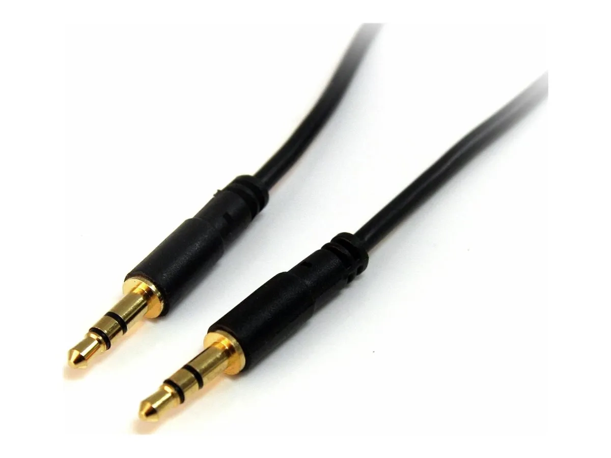 StarTech.com Câble slim audio stéréo de 3,5 mm (M/M)