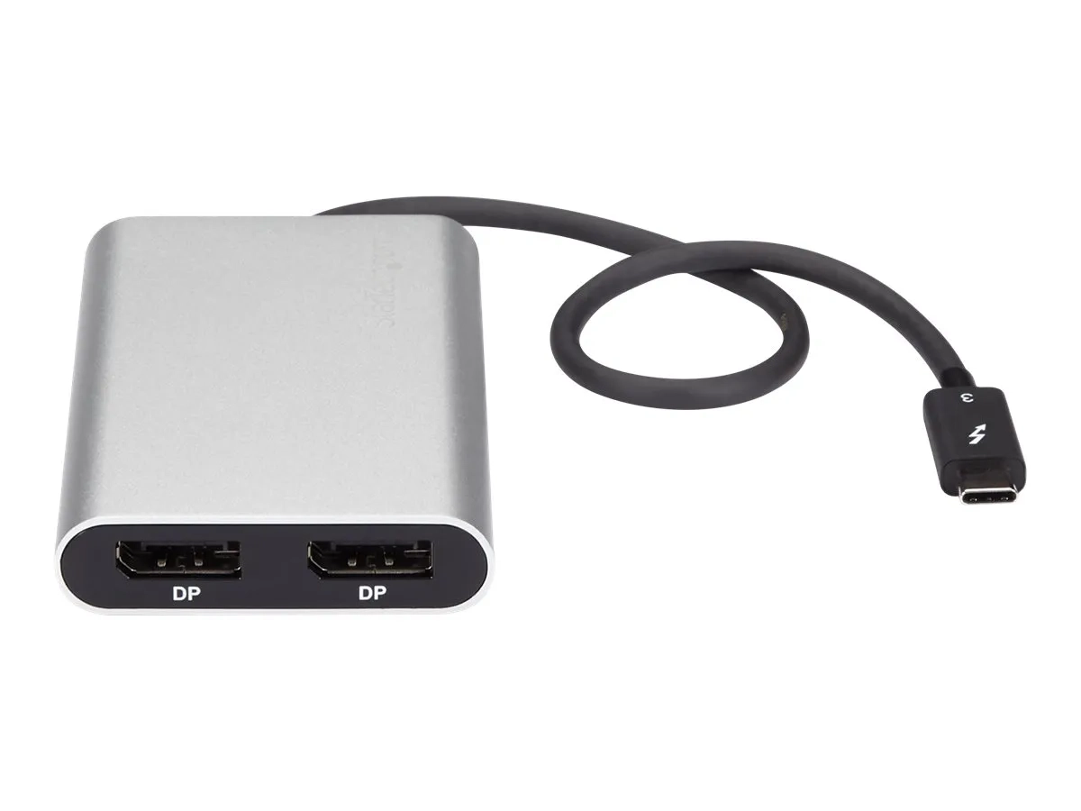 StarTech.com Adaptateur Thunderbolt 3 vers double DisplayPort