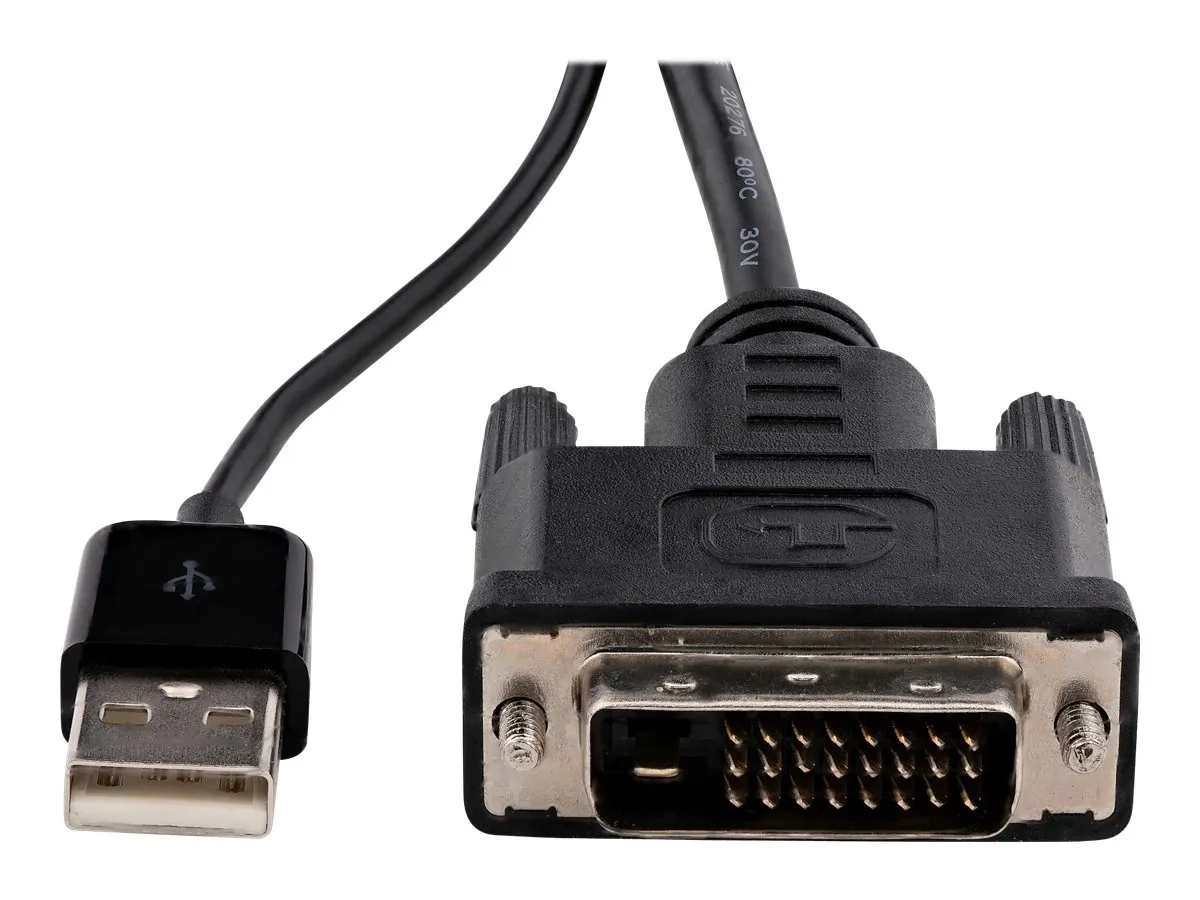 StarTech.com Adaptateur DVI vers DisplayPort avec alimentation USB