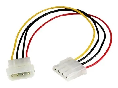 StarTech.com Câble d'Extension Alimentation Molex LP4 30 cm