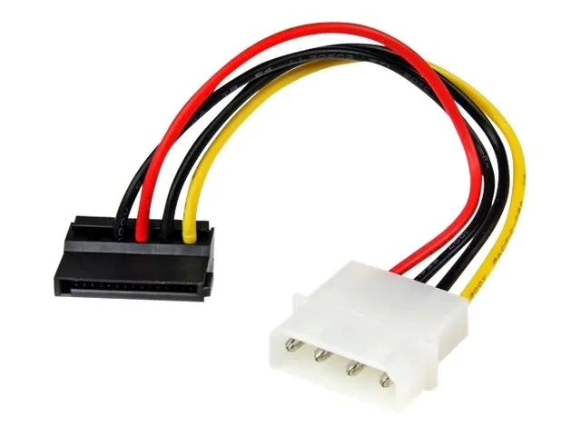 StarTech.com Adaptateur de câble d’alimentation LP4 vers SATA à angle gauche 4 broches