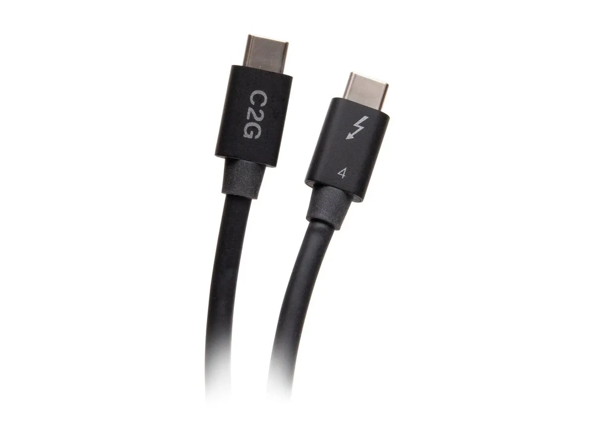 C2G 2.5ft Thunderbolt 4 USB C Cable