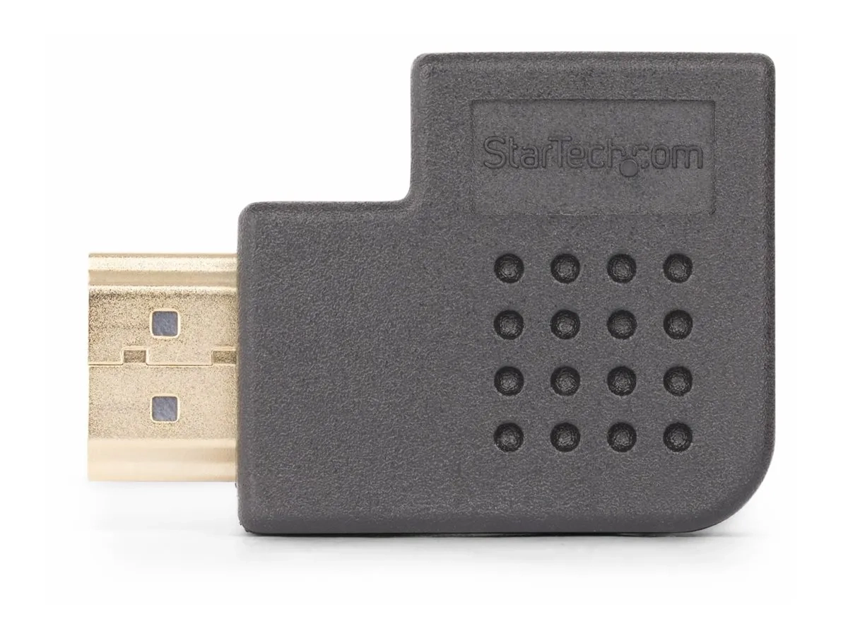 StarTech.com Adaptateur HDMI 2.0 à Angle Droit, M/F, Extension HDMI 4K60