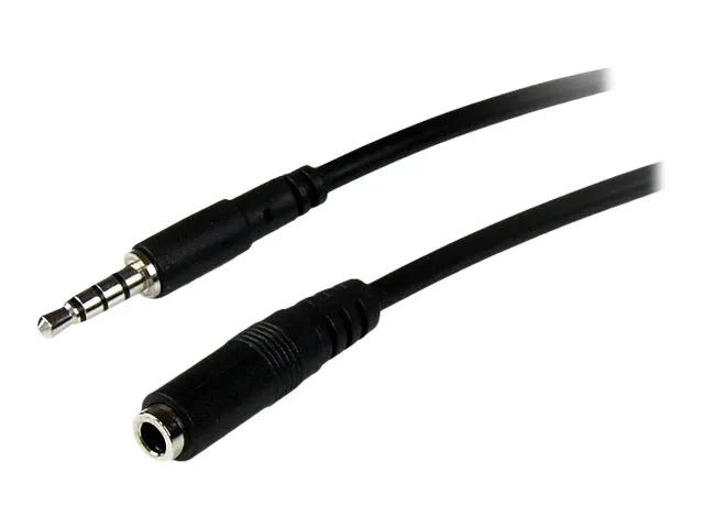 StarTech.com Câble d'extension de casque TRRS 4 positions 3,5 mm de 2 m 