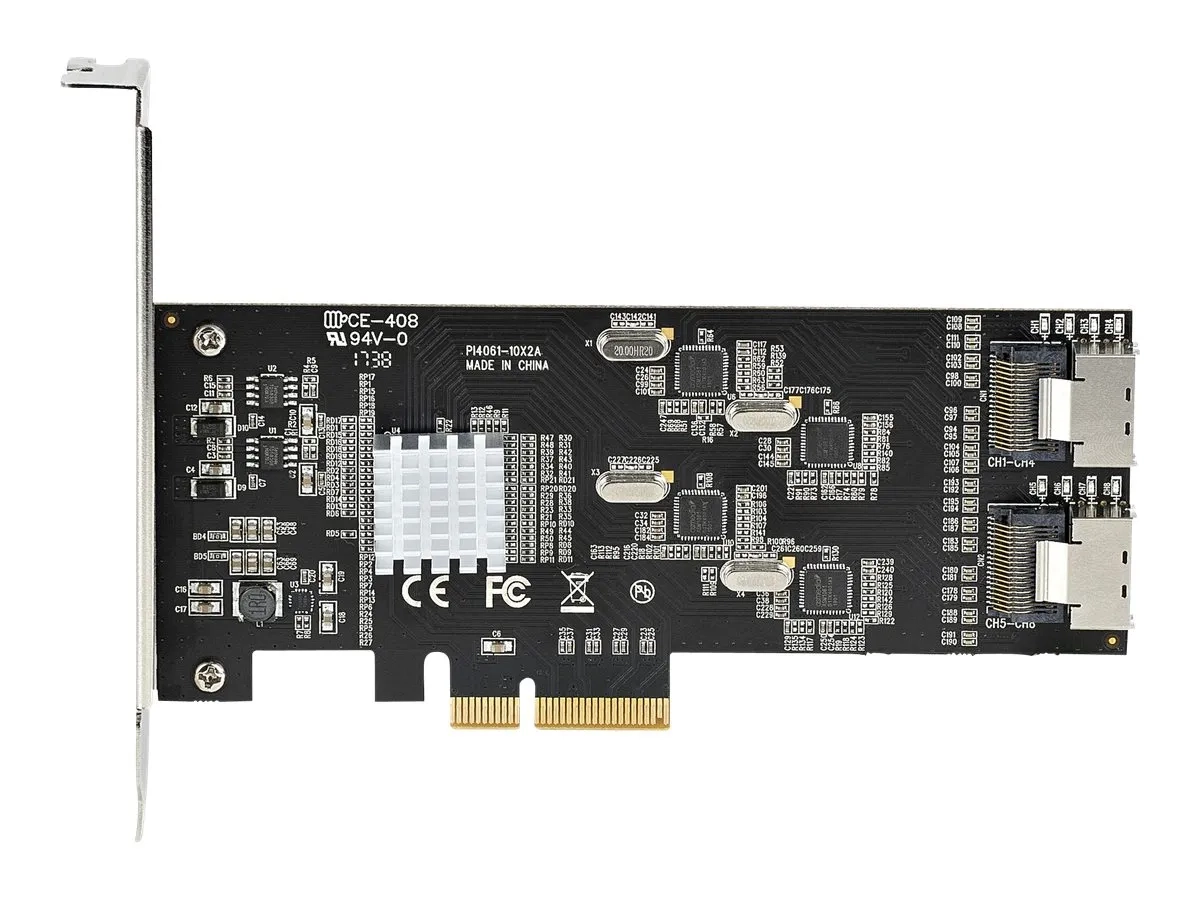 StarTech.com Carte Contrôleur SATA PCIe 8 ports