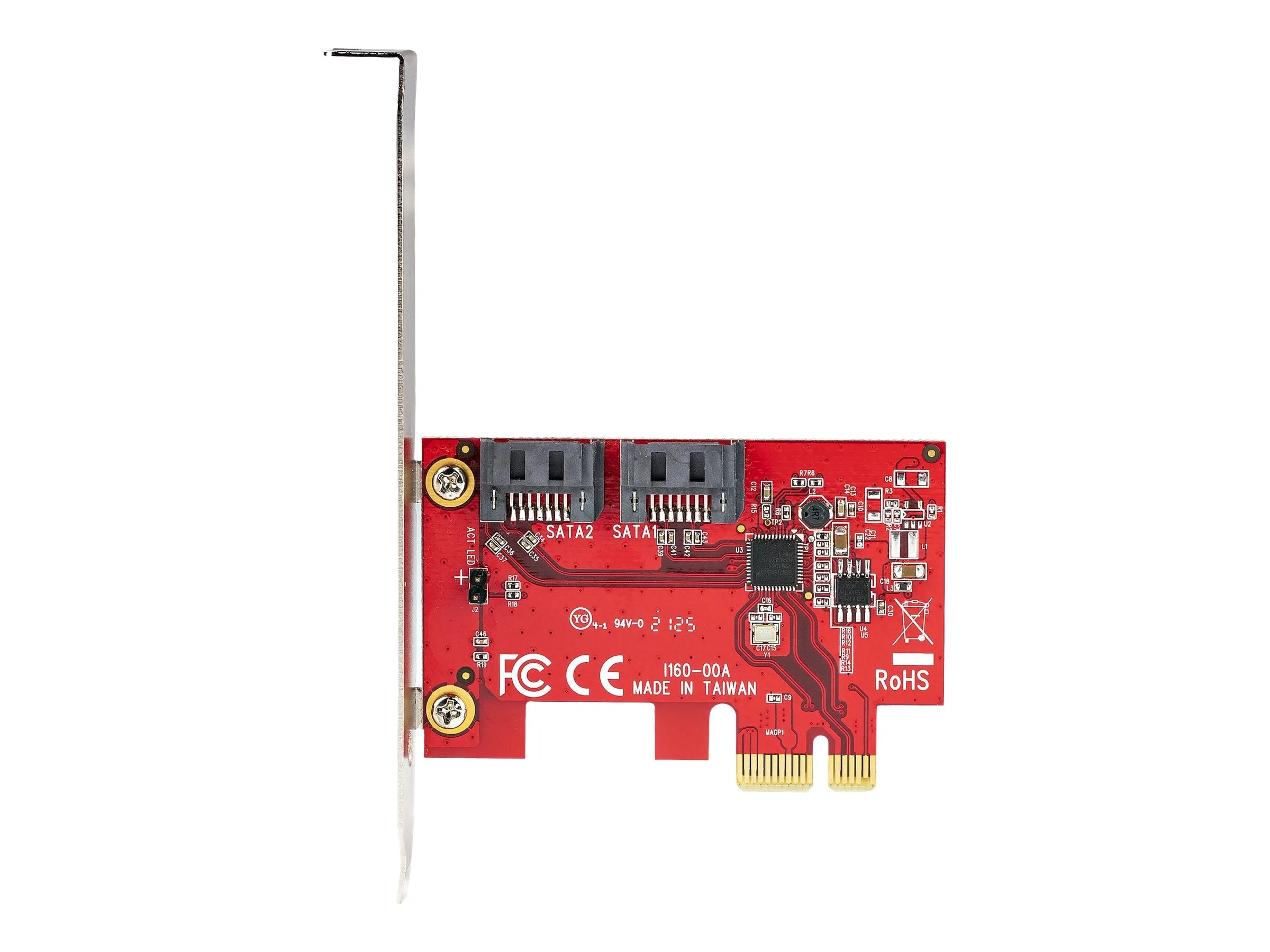 StarTech.com Carte PCI Express SATA 2 ports
