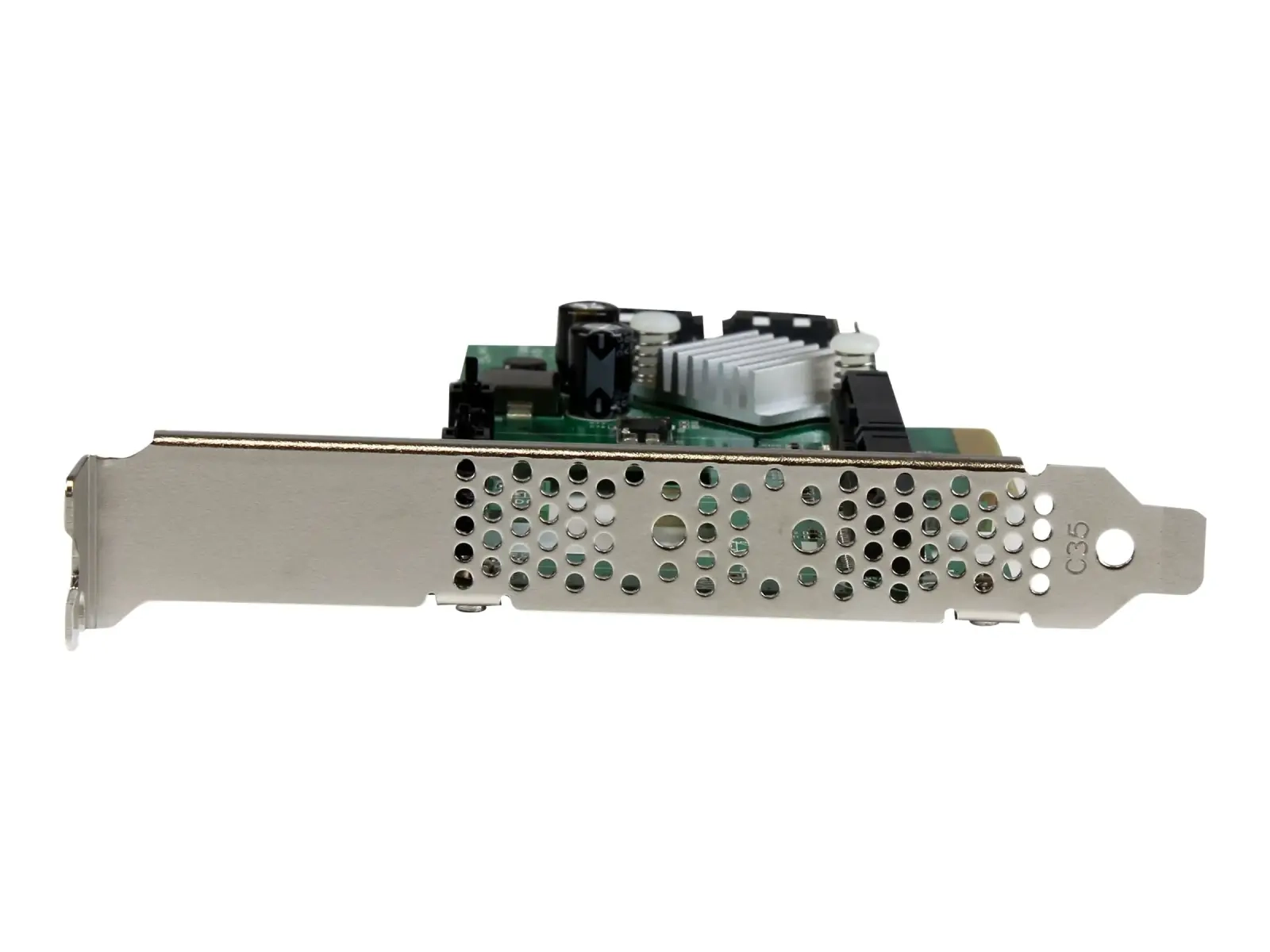 Startech Carte contrôleur / Adaptateur PCI Express 2.0 RAID vers 2 ports SATA III 6 Gb/s avec 2 slots mSATA et HyperDuo SSD Tiering