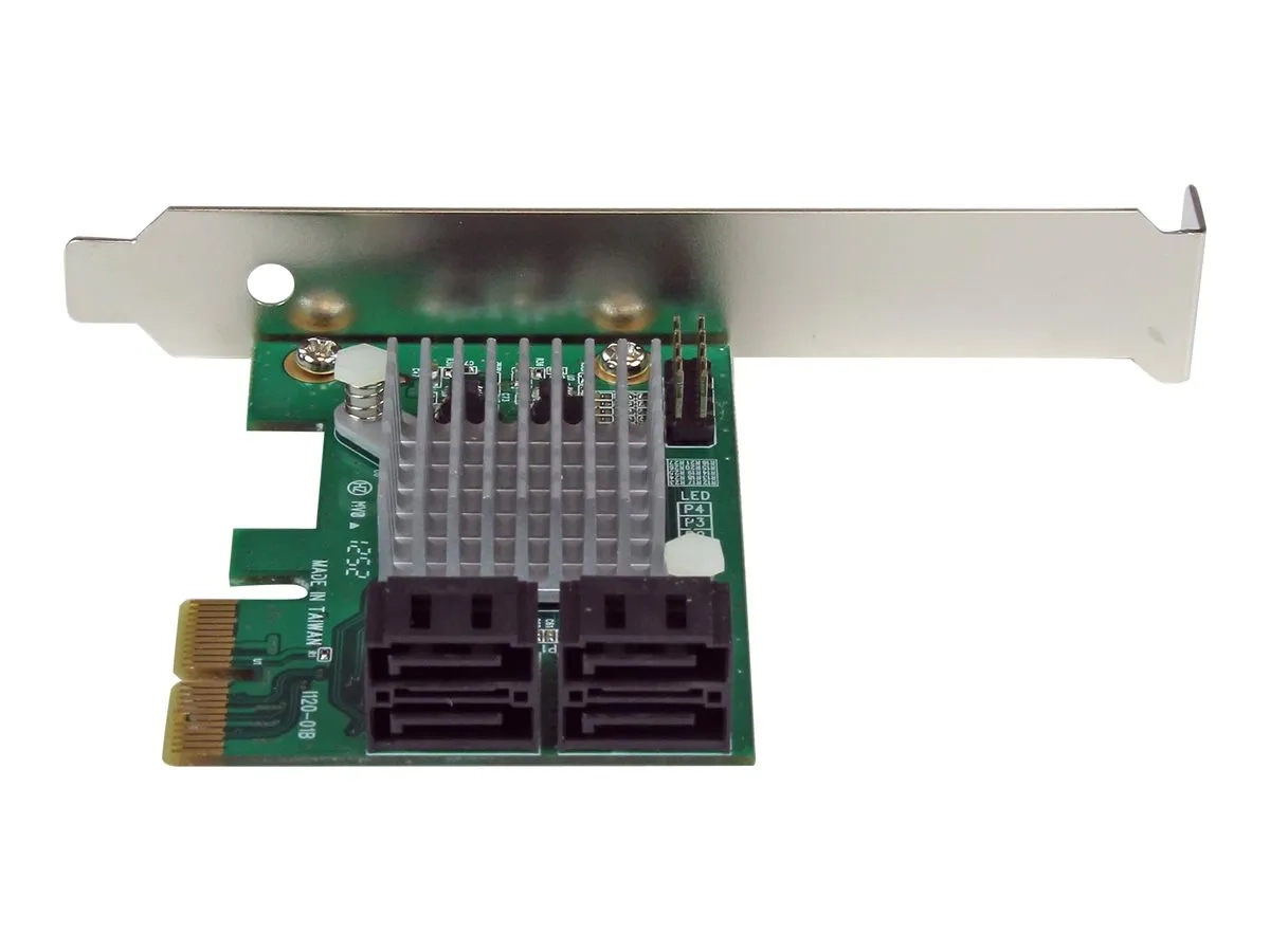 StarTech.com Carte contrôleur PCI Express RAID à 4 ports SATA 6 Gb/s avec HyperDuo (PEXSAT34RH)