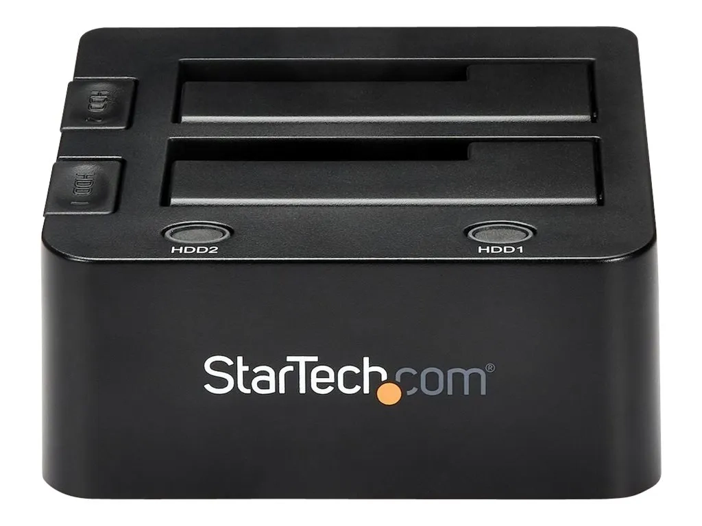 StarTech.com Dock pour Disques Durs SATA USB 3.0 à 2 Baies, SATA 2,5/3,5"
