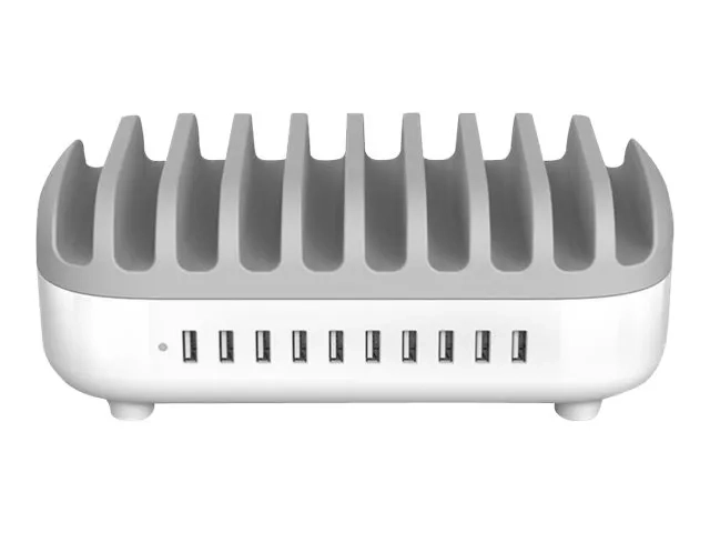 Compulocks Station de recharge USB à 10 ports avec prise EU