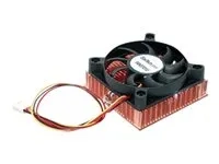 StarTech.com Ventilateur CPU pour serveur 1U Socket 7/370 de 60 x 10 mm avec dissipateur thermique en cuivre et connecteur TX3