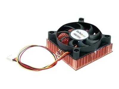 StarTech.com Ventilateur CPU pour serveur 1U Socket 7/370 de 60 x 10 mm avec dissipateur thermique en cuivre et connecteur TX3