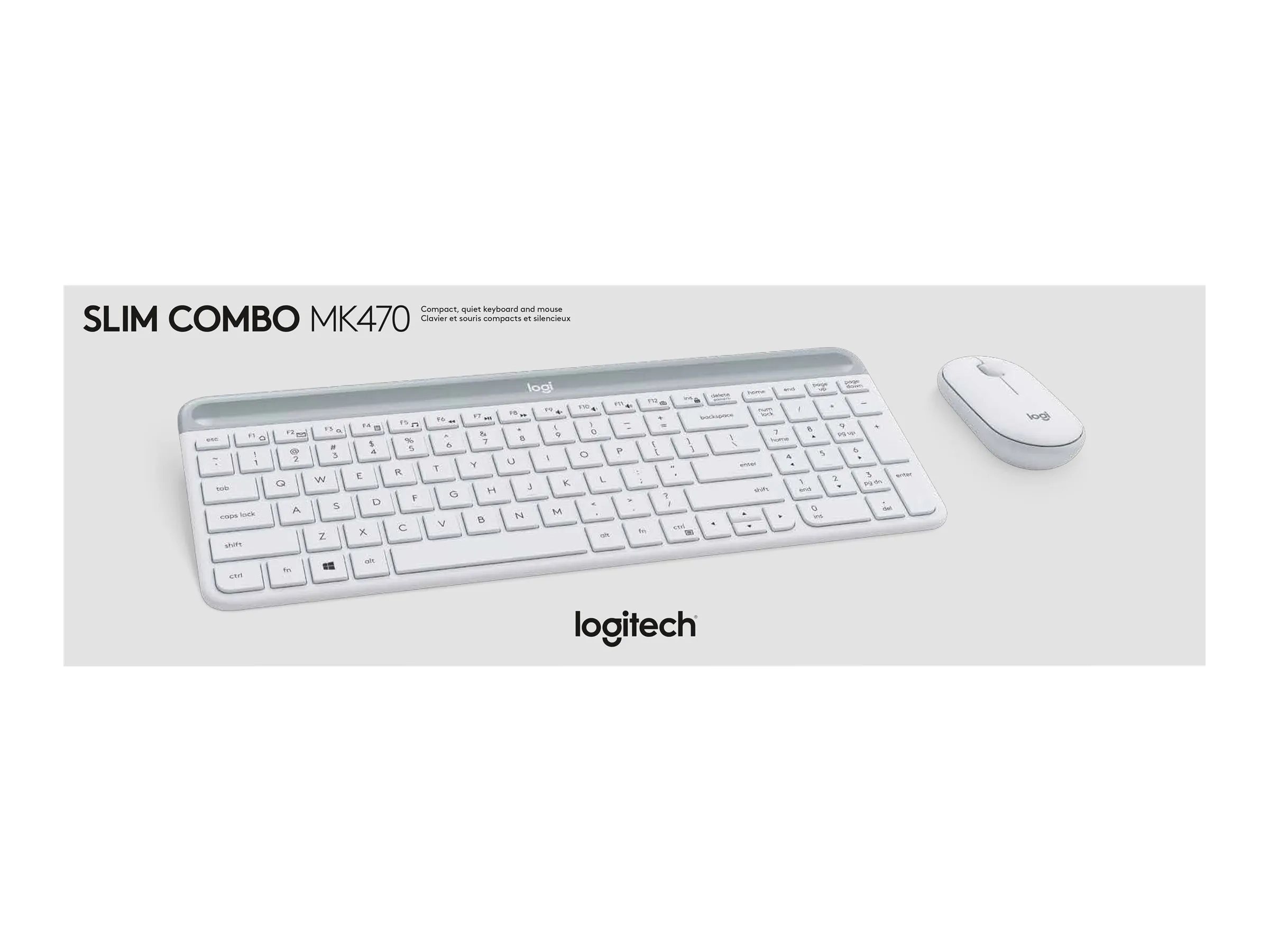 Logitech Slim Wireless Combo MK470