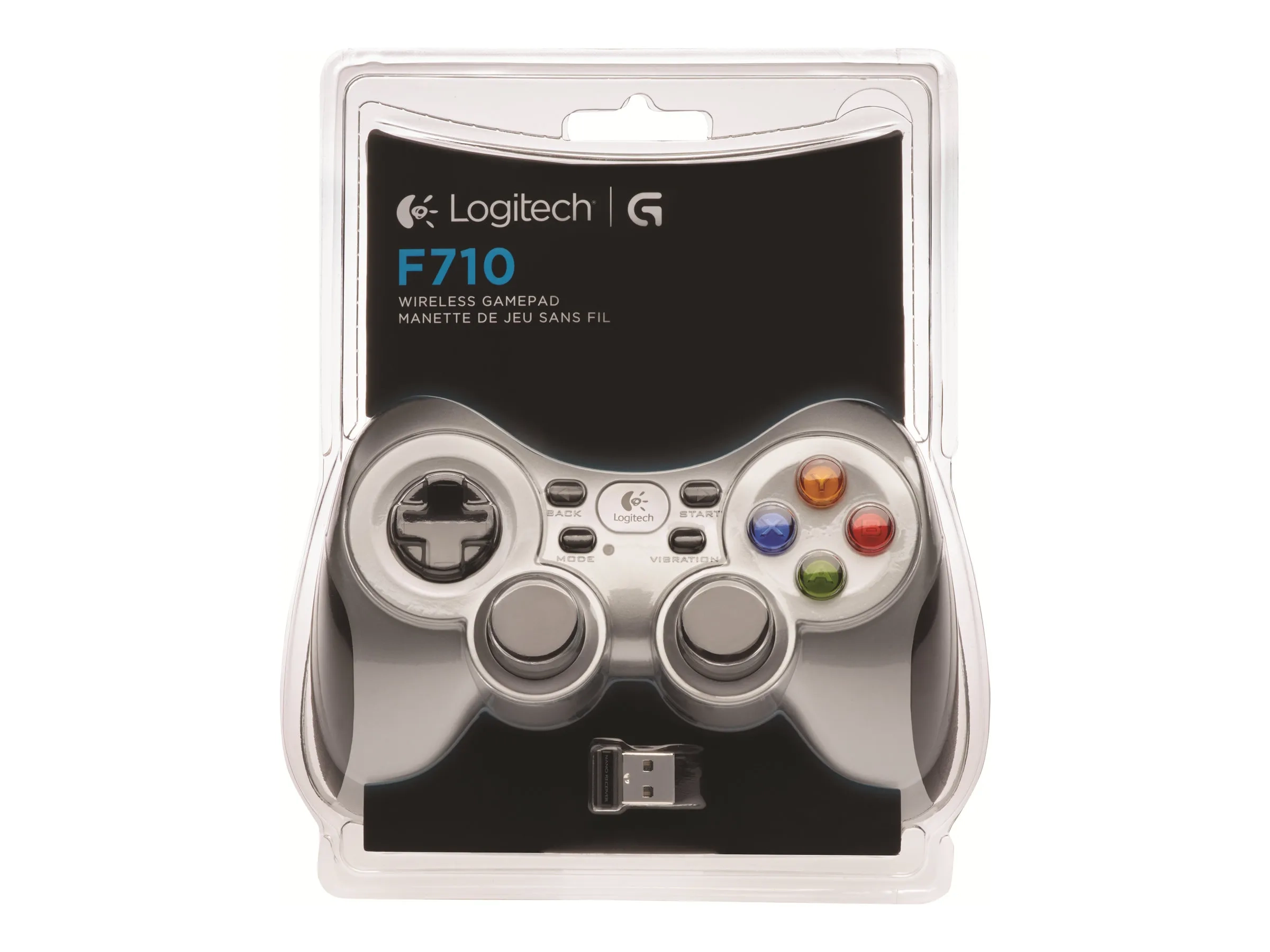 Manette de jeu sans fil Logitech F710