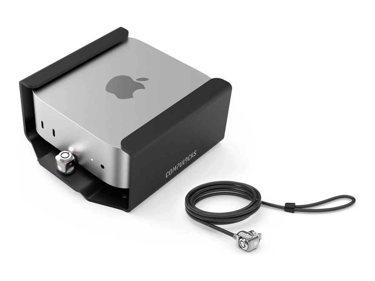 Compulocks Support de sécurité pour Mac Mini avec câble à clé argenté