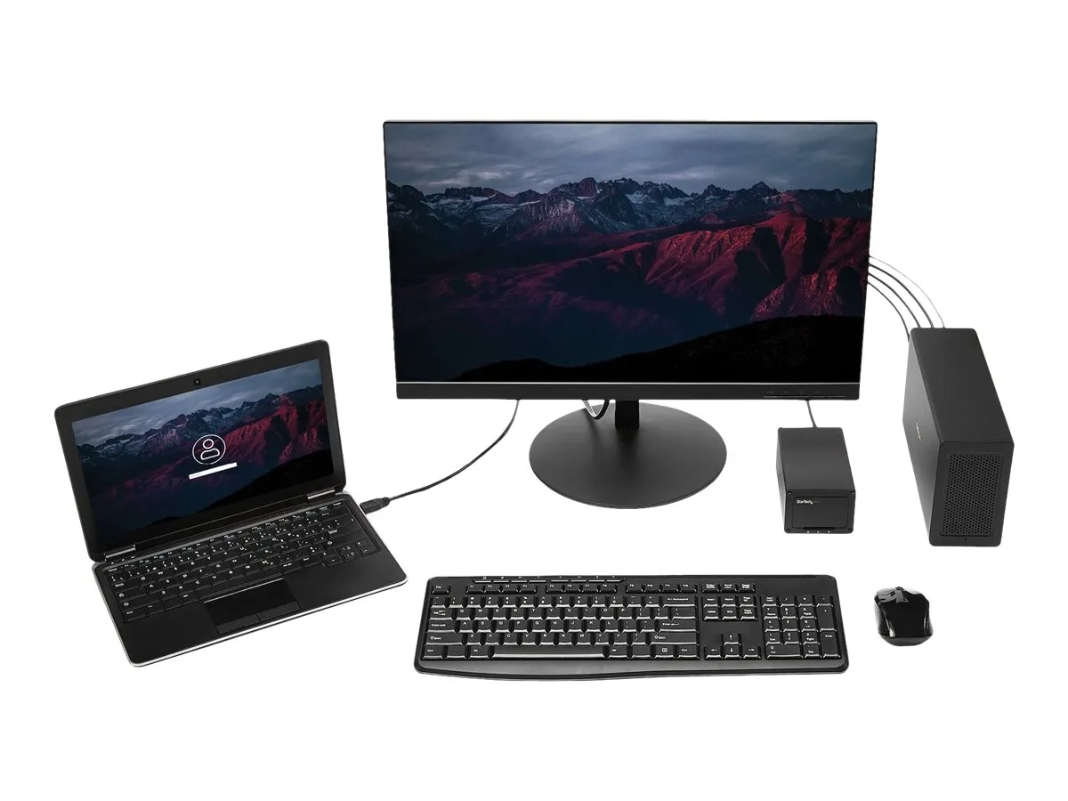 StarTech.com Chassis d'extension Thunderbolt 3 vers PCIe x16