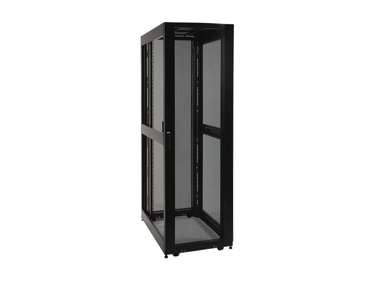 Eaton Tripp Lite Series 42U Rack Enclosure 32" Depth w Doors & Sides 3000lb Capacity