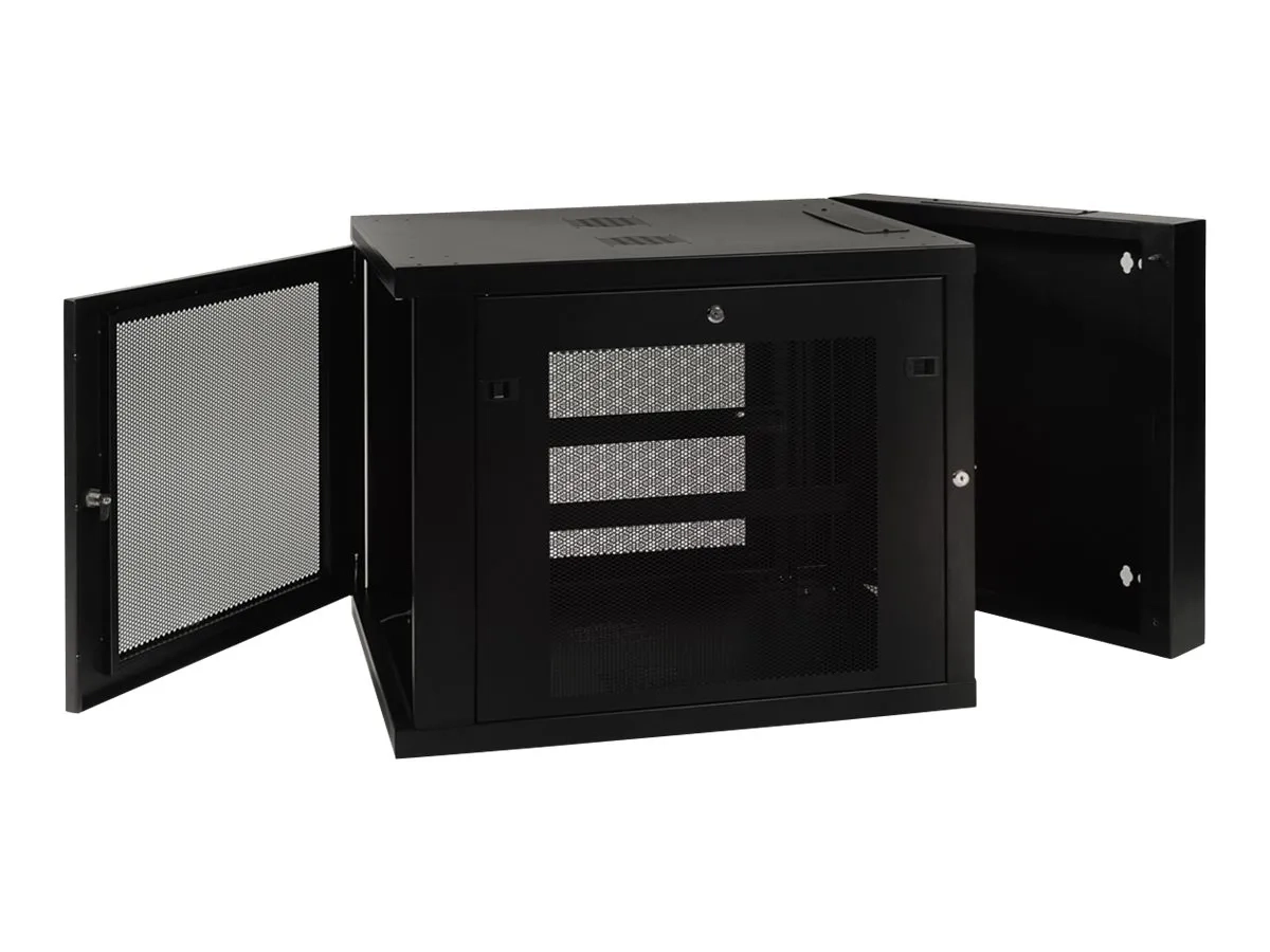 Eaton Tripp Lite Series 12U Wall Mount Rack Enclosure Server Cabinet Hinged 33" Extended Depth