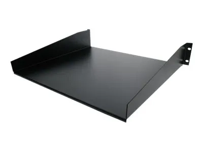 StarTech.com Etagère d'armoire serveur universelle noire standard