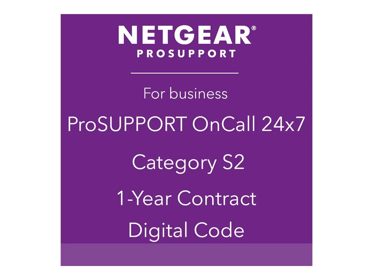 NETGEAR ProSupport OnCall 24x7 Category S2
