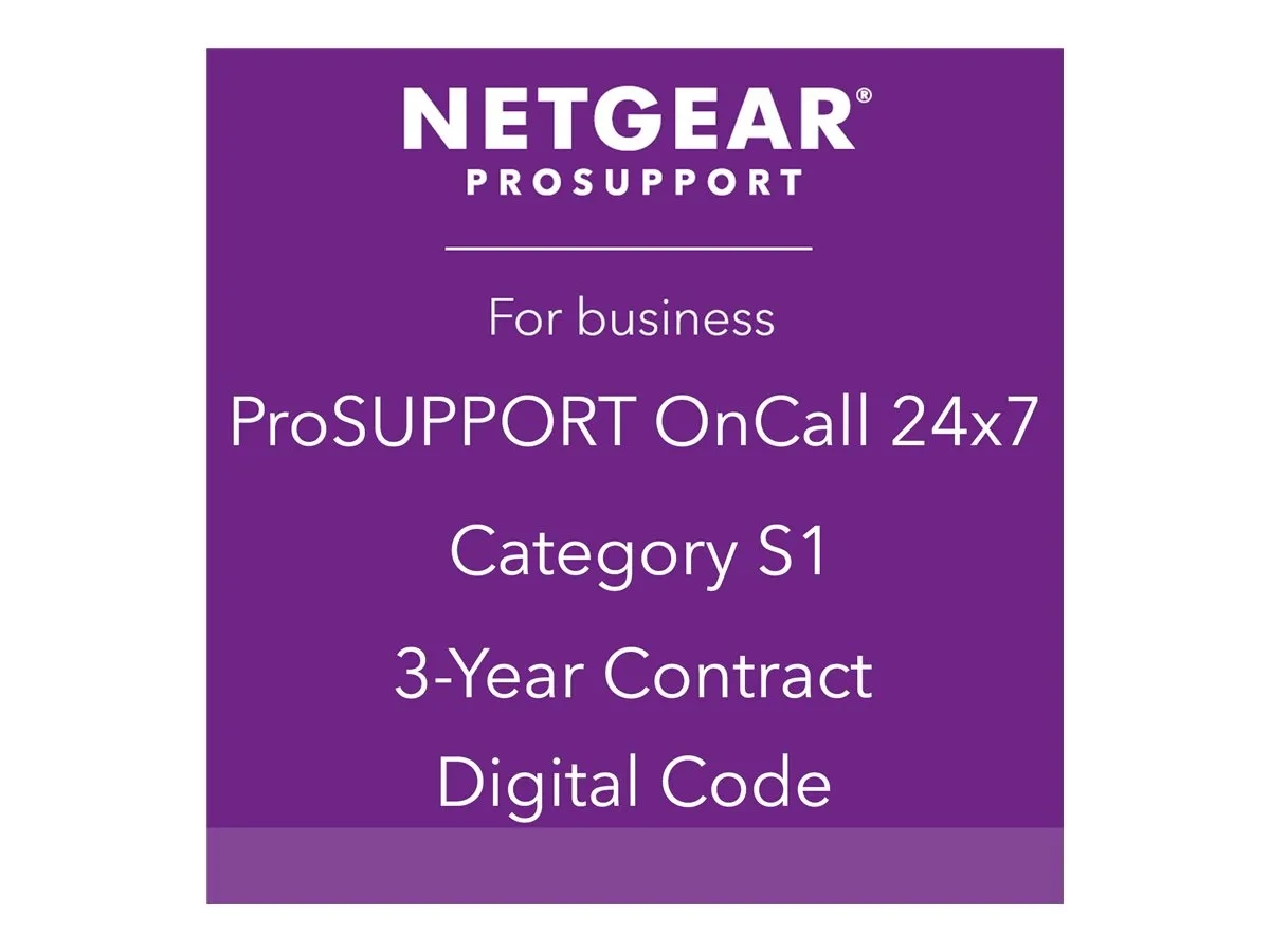 NETGEAR ProSupport OnCall 24x7 Category S1