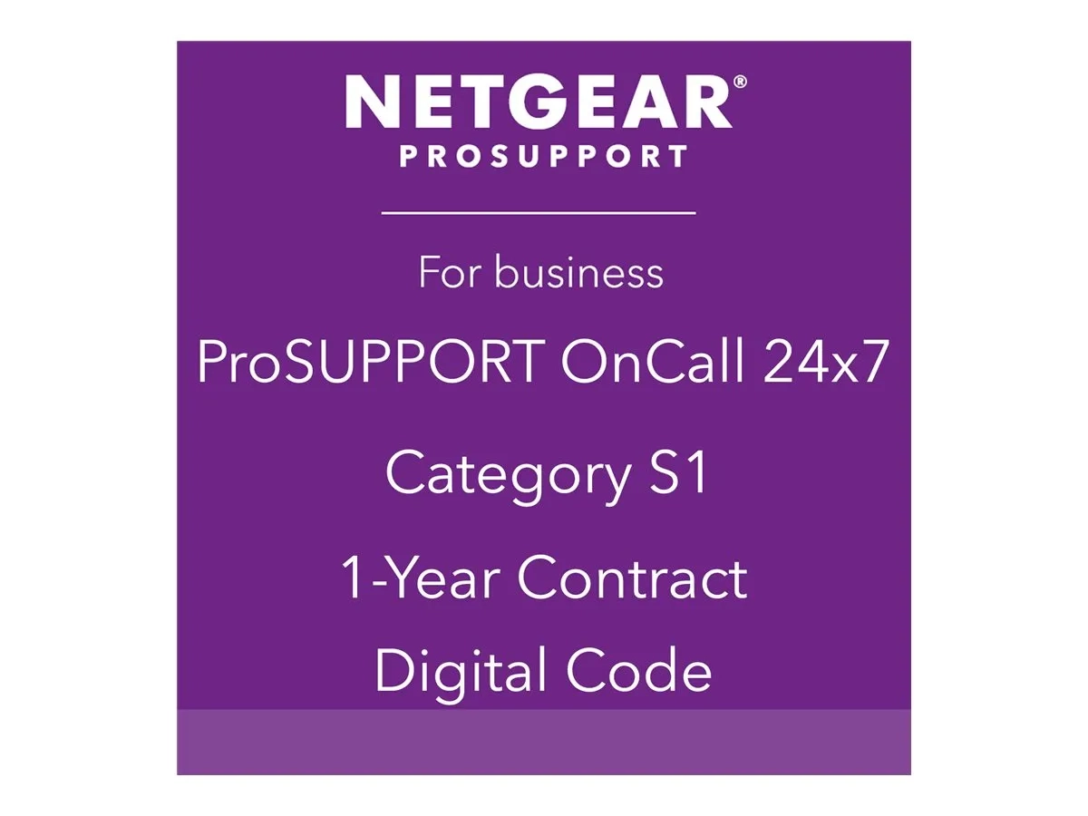 NETGEAR ProSupport OnCall 24x7 Category S1