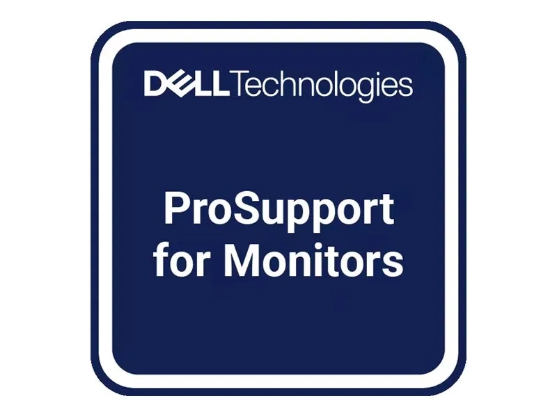 Dell Effectuez une mise à niveau de 3 ans Basic Advanced Exchange vers 5 ans ProSupport for monitors
