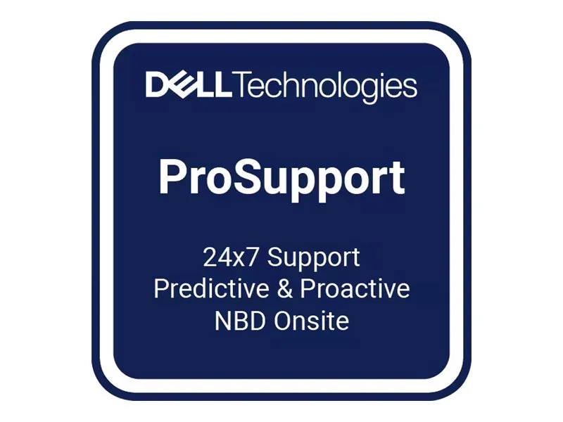 Dell Effectuez une mise à niveau de 1 an Basic Onsite vers 3 ans ProSupport