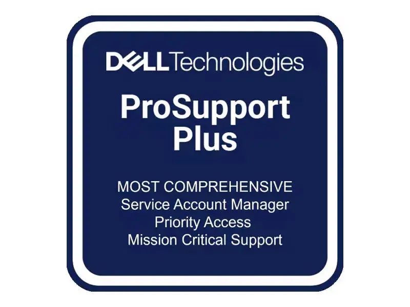 Dell Effectuez une mise à niveau de 3 ans ProSupport for ISG vers 3 ans ProSupport Plus 4H Mission Critical