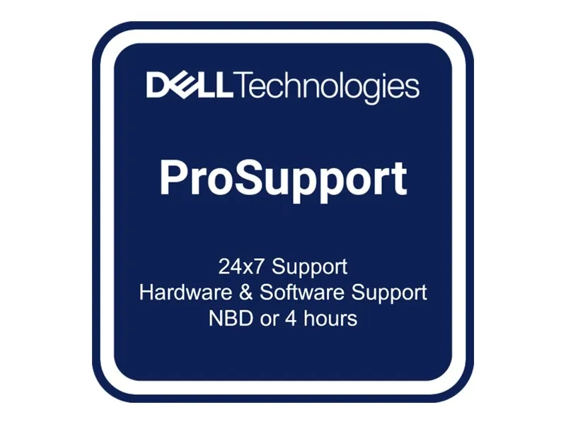 Dell Effectuez une mise à niveau de 3 ans Next Business Day vers 3 ans ProSupport for ISG