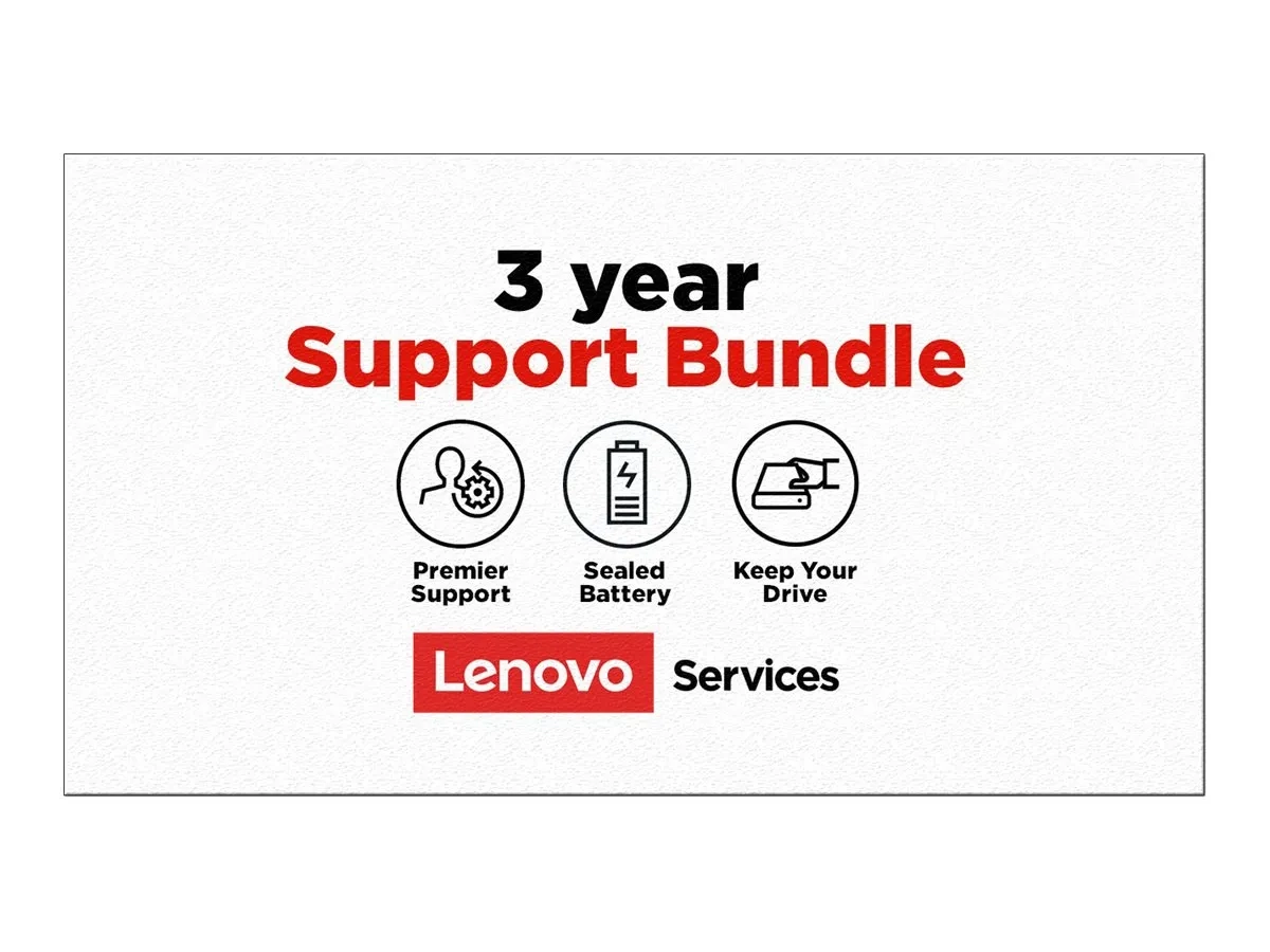 Lenovo Onsite + Keep Your Drive + Sealed Battery + Premier Support