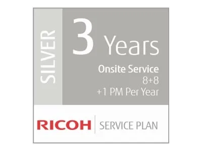 Ricoh Scanner Service Program 3 Year Silver Service Plan for Fujitsu Mid