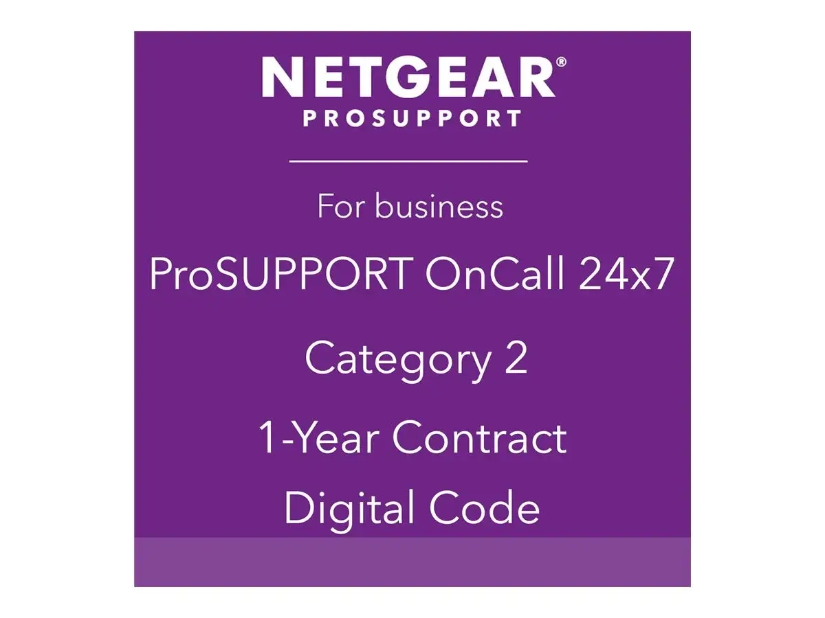 NETGEAR ProSupport OnCall 24x7 Category 2