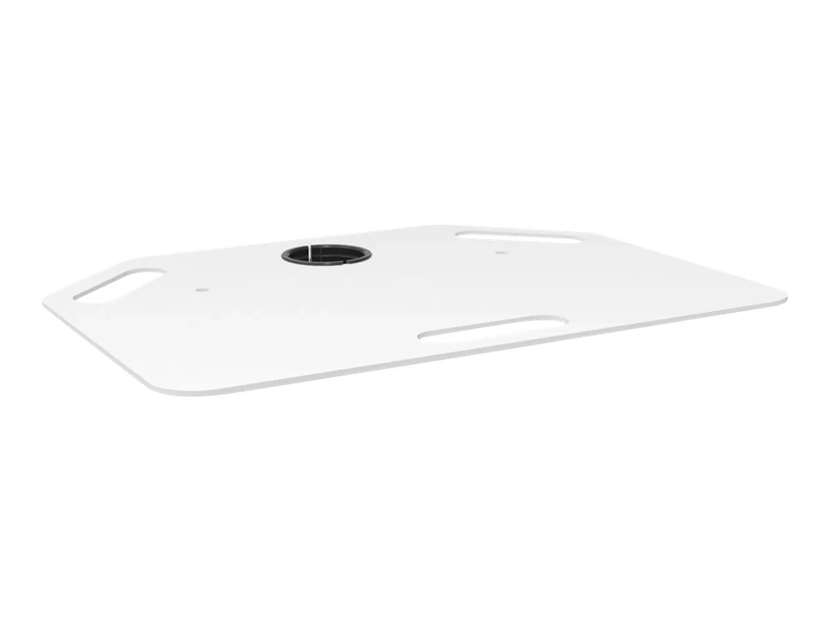 Compulocks Plateau pour clavier chariot roulant médical blanc