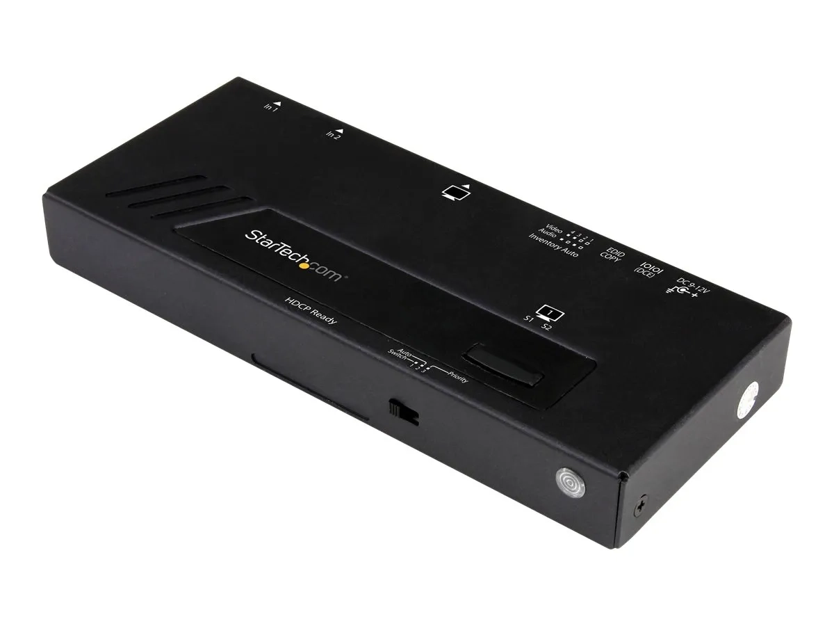 StarTech.com Switch vidéo HDMI automatique à 2 ports