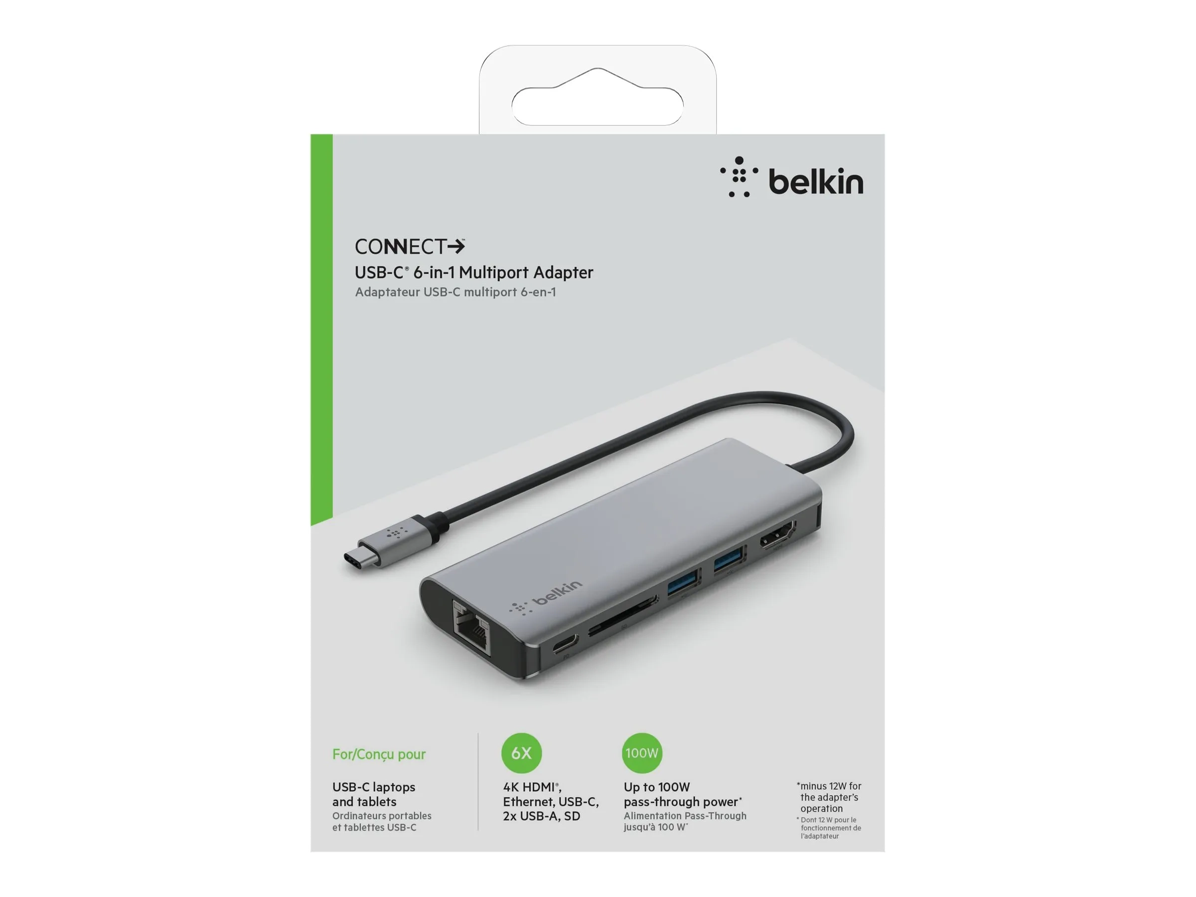 Belkin CONNECT Adaptateur multiport USB